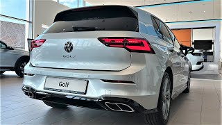 New Volkswagen Golf RLine 2023   Visual review