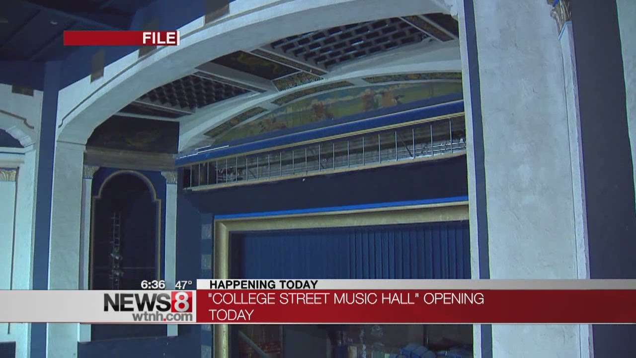 College Street Music Hall opens this weekend - YouTube