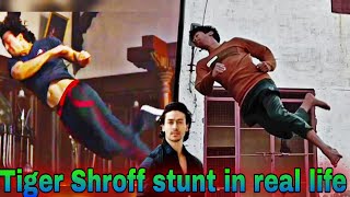 Tiger shroff stunt in real life 😳 | Baaghi | Rishi soni