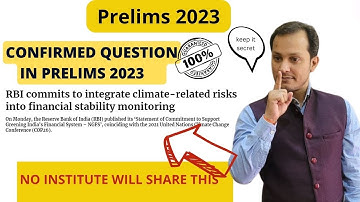 Most Important Topics for Prelims 2023#iaswithsantosh #iasprelims2023