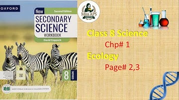 APS Class 8 Science | Chapter 1: Ecology + Carbon & Oxygen Cycle | Full Explanation