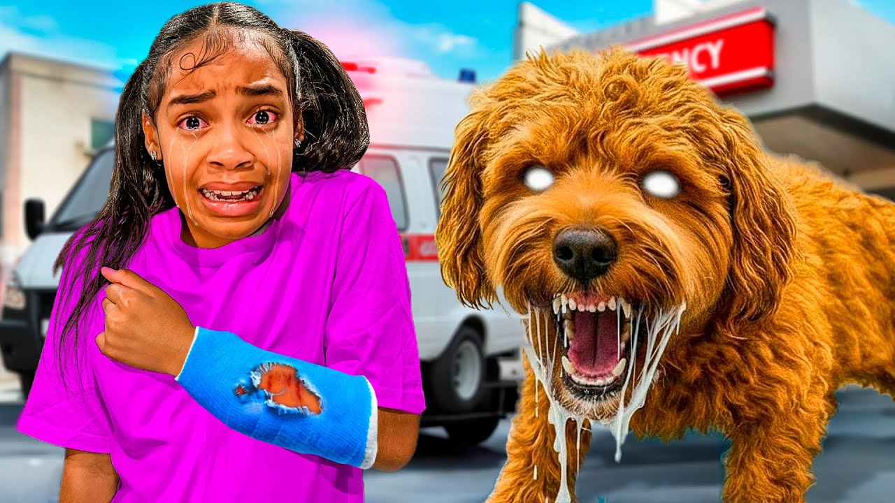 OUR ADOPTED DAUGHTER GOT ATTACKED BY A DOG!