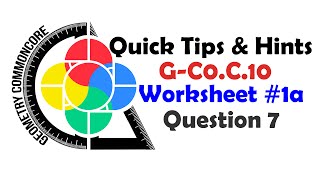 G-CO.C.10 Worksheet #1a - Hint #7