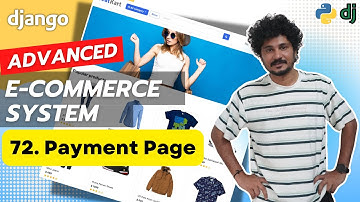 Django Ecommerce Advanced Project - 72 Payment Page Setup