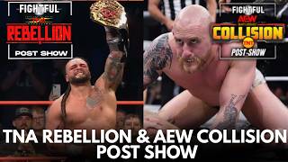 NEW Trios Champs; Santana Defends | AEW Collision &amp; TNA Rebellion 4/11/26 Show Review &amp; Results