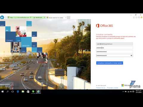 Primer Login de Exchange Online