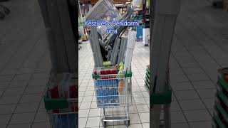 Szürke víz leeresztés Valenciában, vásárlás a Family Cash-ben és aztán irány Benidorm 🚍