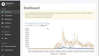 How to setup a new payment template