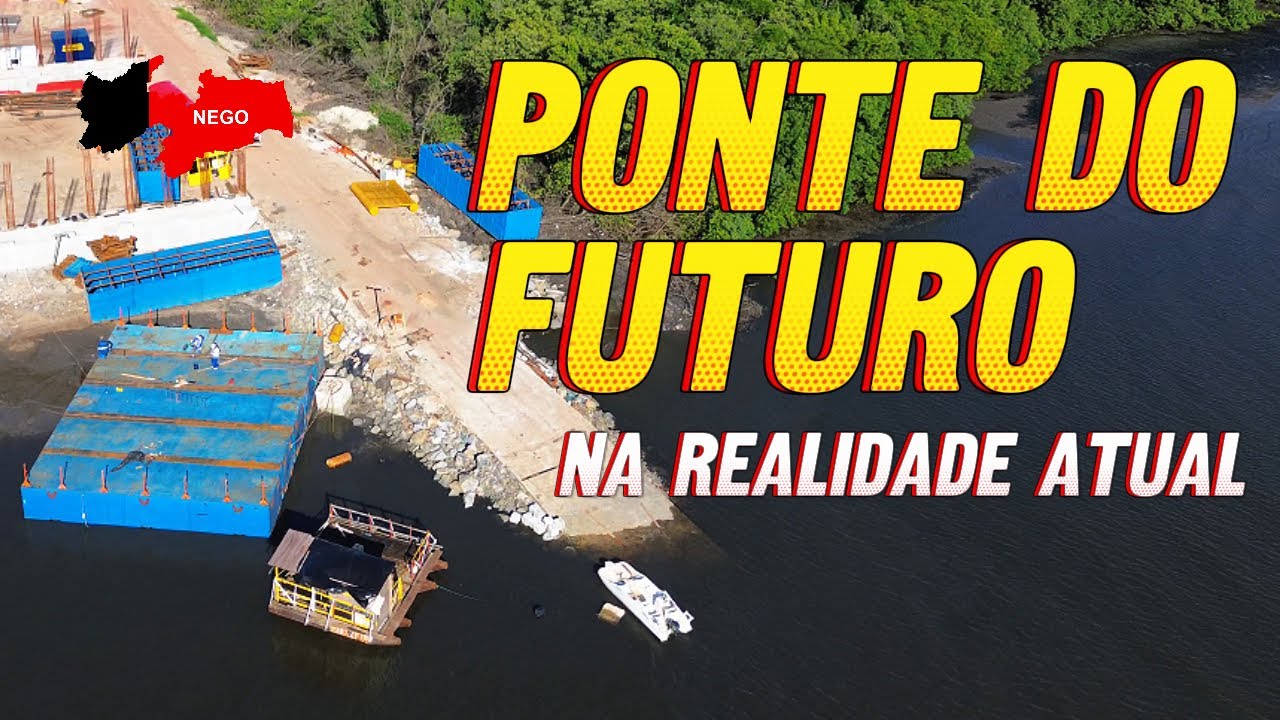 Ponte do Futuro: Como Anda a MAIOR OBRA da história da Paraíba | Voando sobre Obras