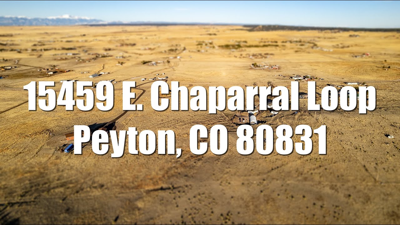 15459 E. Chaparral Loop - Peyton, CO 80831