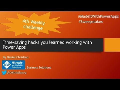 Made it with Power Apps: Week 4