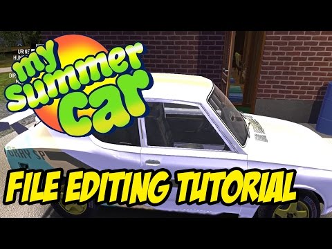 my-summer-car-tutorial---cheats,-editing-files,-importing-saves,-infinite-money,-custom-paint