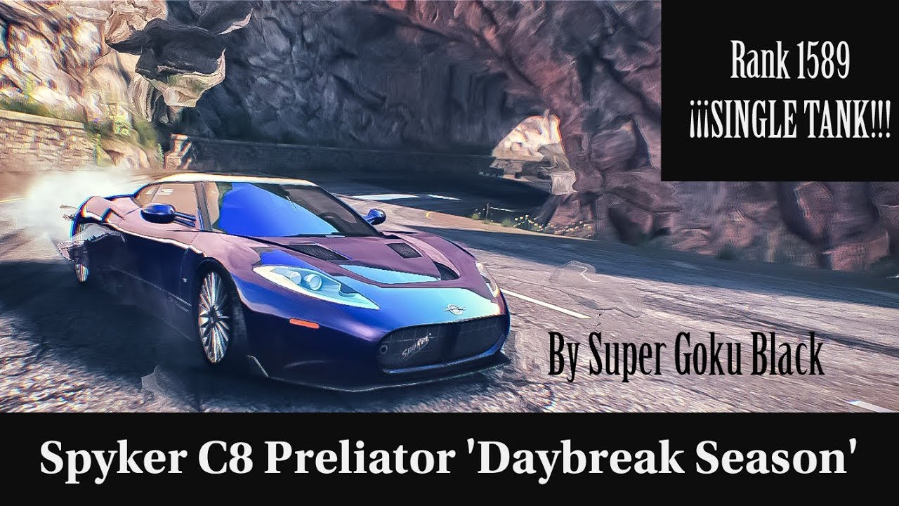 Asphalt 8 Spyker C8 Preliator Championship Dubai All Main Goals