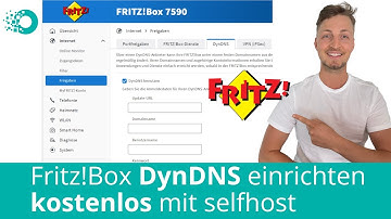 Kostenlose DynDNS (statische IP) auf der Fritz!Box einrichten mit Selfhost