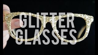 How To Make Glitter Glasses