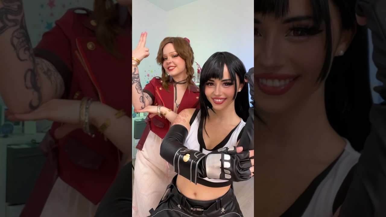 dance ! ( with Muatori ) #cosplay #makeup #cartoon #videogames #ffvii #finalfantasy7