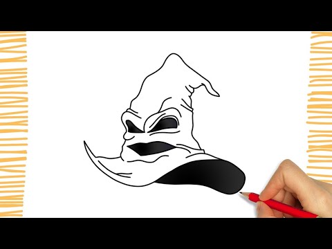 Como Desenhar o CHAPÉU SELETOR I HARRY POTTER I Fácil - YouTube