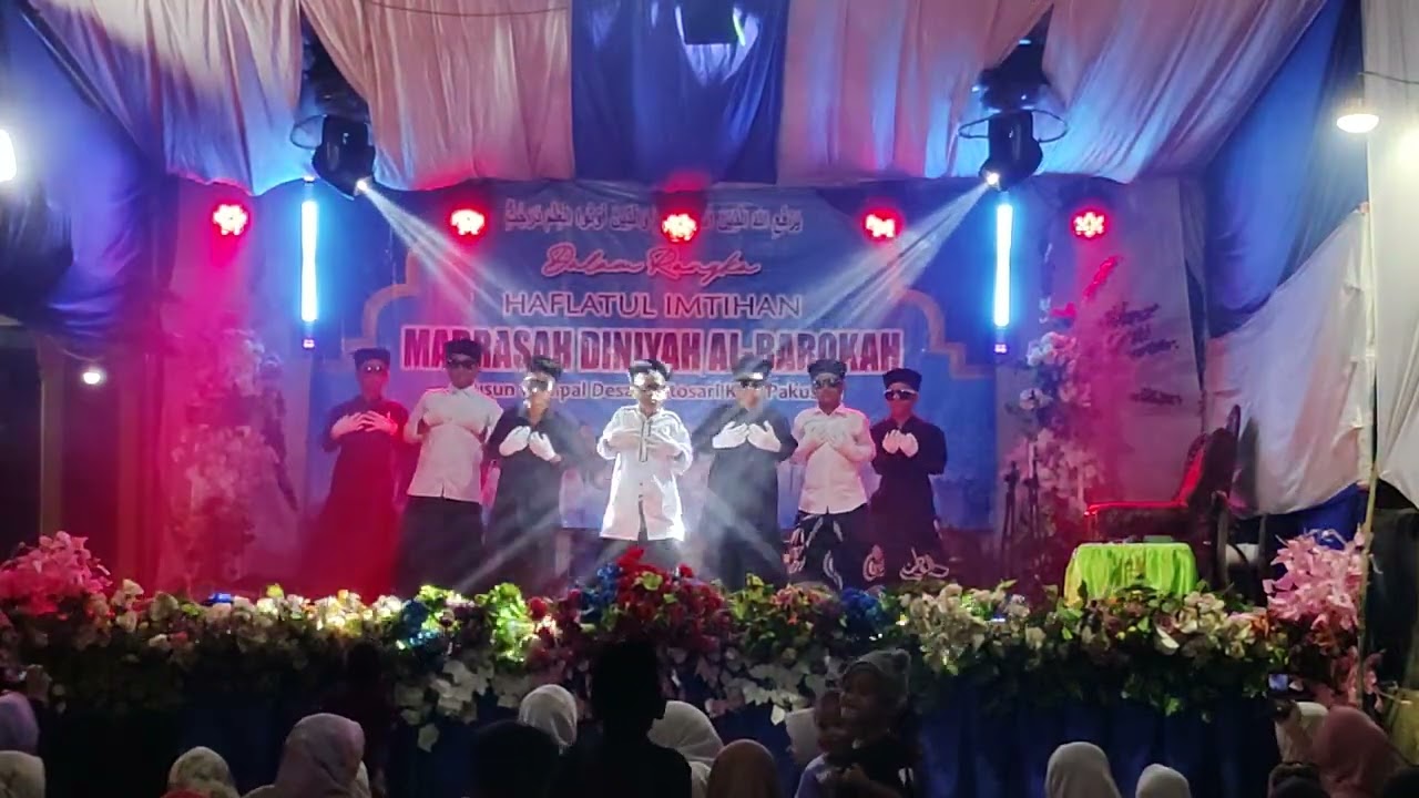 Tampilan haflatul imtihan md al-barokah 2026 