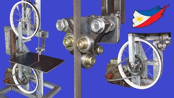 Diy Metal Band Saw Using Bicycle Wheels