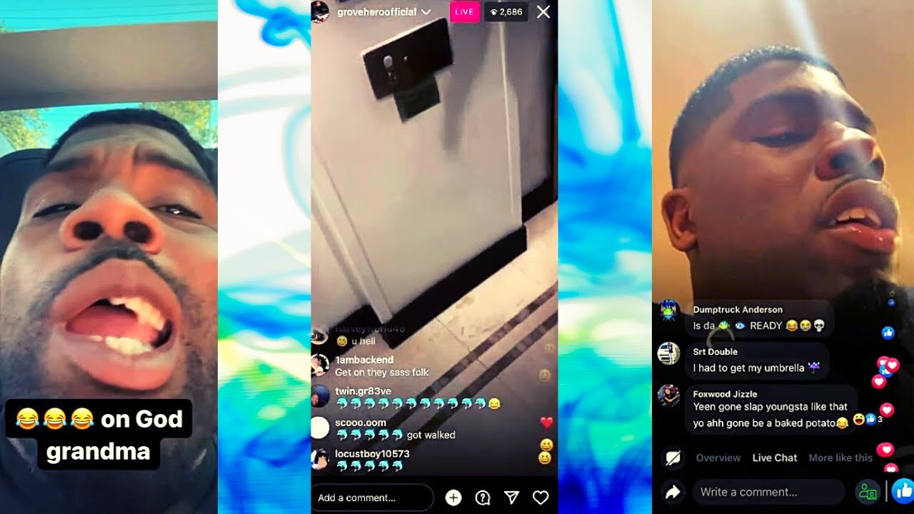 Dolph’s bestfriend Grovehero GOES LIVE after Big Jooks Death‼️😮🤦🏾‍♂️