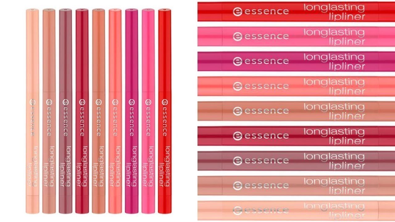 Essence Longlasting Lipliner Nr. 01 READY FOR RED – 0,23 G, Rückdrehbar, Für Definierte Lippen
