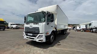 2018 UD Nissan Croner PKE 250 Closed Box Truck For Sale