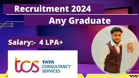 TCS Mass Hiring For 2024 Batch | TCS Recruitment 2024 | Off Campus Drive for 2025 Batch