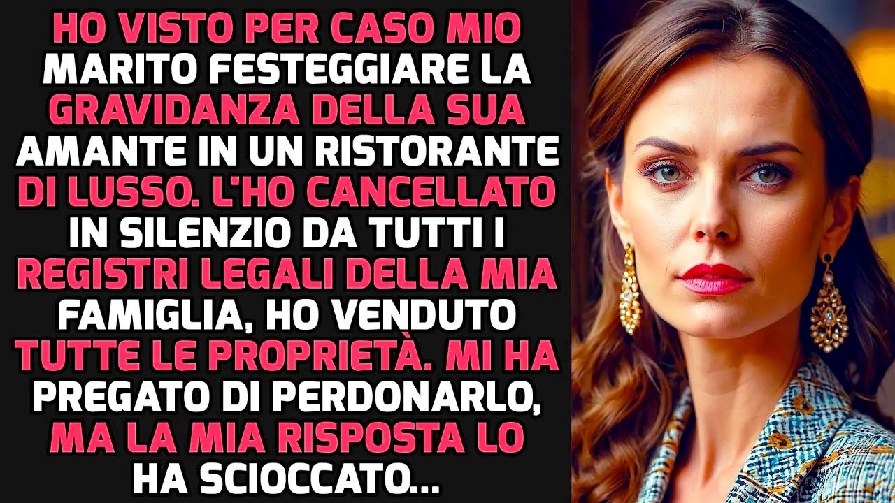 Avevo sempre pensato che se mio marito mi avesse tradito, l'avrei capito al primo sospetto. Invece ho scoperto la verità per caso, in un ristorante elegante dove non avrei mai dovuto essere. Ho...