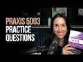 Praxis 5003 Practice Questions | Kathleen Jasper