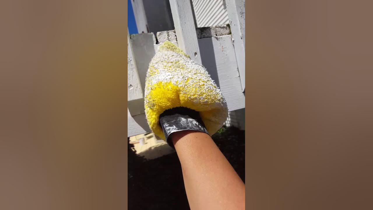 How to Paint Spindles on a deck QUICKLY YouTube