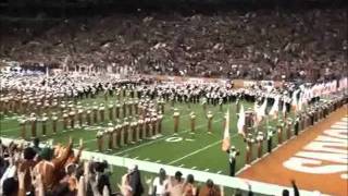 Longhorn Band and Alumni Band playing The Eyes of Texas