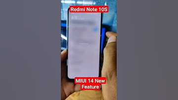 Redmi Note 10S MIUI 14 New Features, Enhance Notification #redminote10s #miui14redminote10sindia