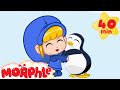 A Penguin In The Fridge - My Magic Pet Morphle | Kids Cartoon | Christmas Special