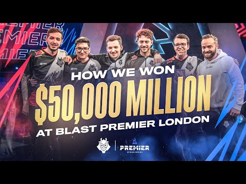 How we won $50,000 MILLION At BLAST Premier London | G2 CS:GO