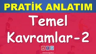 07) Temel Kavramlar | TYT | KPSS | AGS | DGS | ALES | PDF | Abdül Aziz Gürbüz