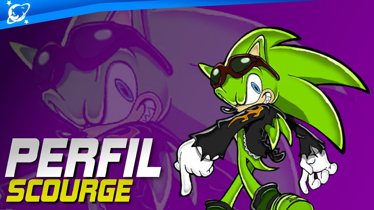 SCOURGE - A VERSÃO MALIGNA DE SONIC NOS QUADRINHOS!