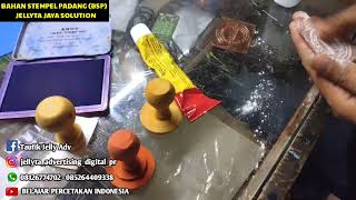 TUTORIAL CETAK CEPAT STEMPEL RUNAFLEX ANTI KERITING