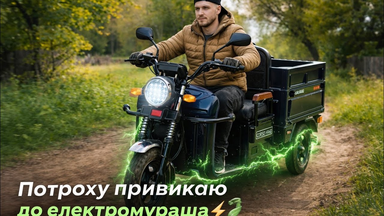 Мій новий помічник у селі ⚡🚜