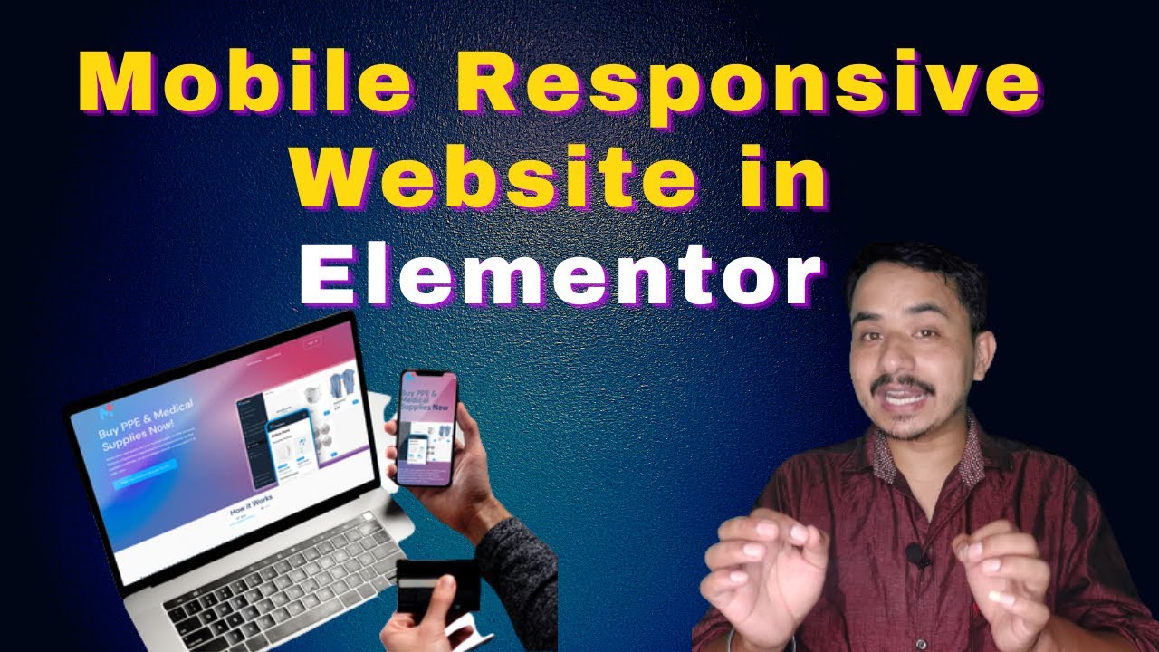 How to Make Mobile Responsive Website in WordPress Elementor - YouTube