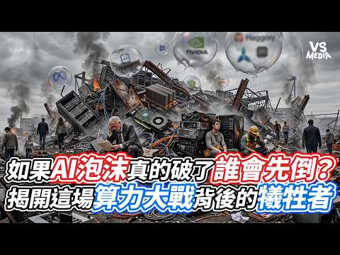 如果AI泡沫真的破了誰會先倒？揭開這場算力大戰背後的犧牲者｜VS MEDIAｘ@RealBizChat