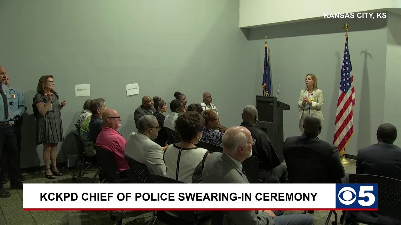 Karl Oakman sworn in as new police chief in KCK