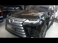 Lexus LX 600 2023 baru 7 seater black on black