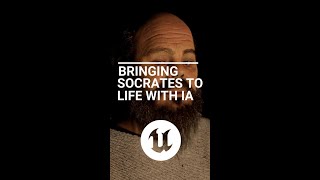 Bringing Socrates to life with #unrealengine and artificial intelligence #convai #metahuman #edtech