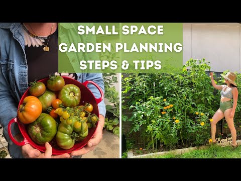 Video: How to Plan a Small Space Garden | Urban & Backyard Garden Ideas | Small Garden Design