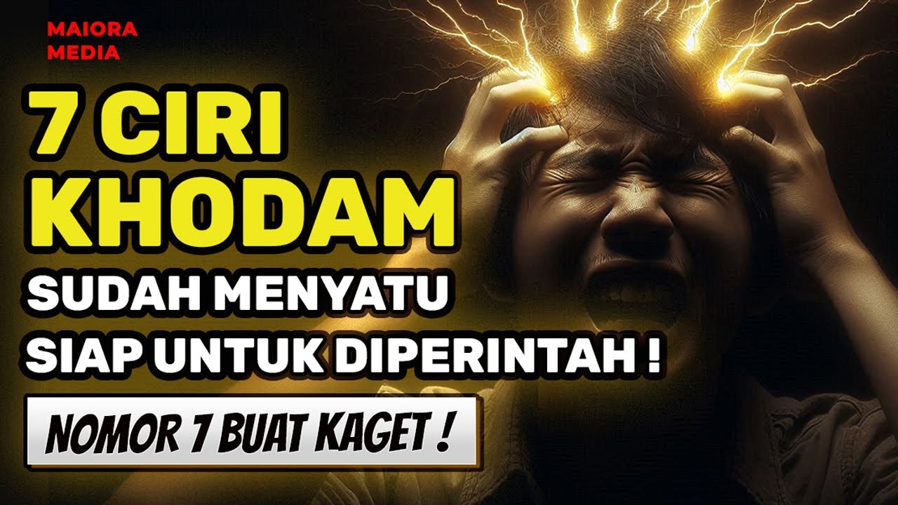 JIKA SUDAH MERASAKAN CIRI INI , FIX ❗ 7 Ciri Khodam Tlah Menyatu Dengan Spiritualmu ...