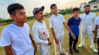 Humari Team Ne Dhaaga Khol Diya Batting Mein 🔥 CRICKET MATCH VLOG 😍 1st INNING