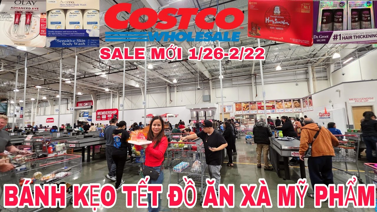 Tết 2026: Costco Wholesale Hayward có gì mới? Lướt Sale bánh kẹo và mỹ phẩm cực hot! 🛒🇺🇸