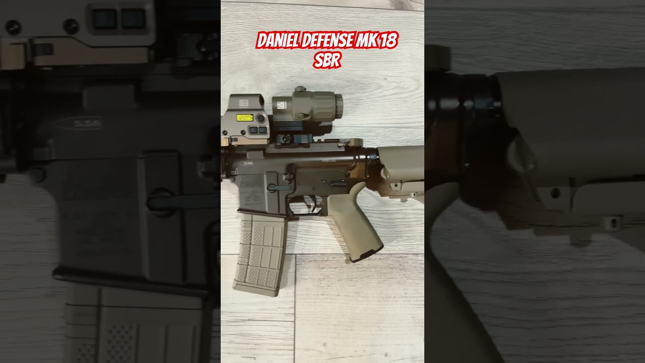 Daniel Defense MK18 SBR for zombie apocalypse💯 