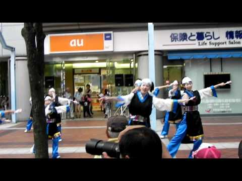 Funnyさん 「天翔ける道」／ＭＮ北広場（FHD）／湘南よさこい祭り2011