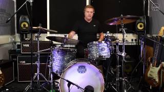 Mapex Saturn V Tour Edition, Black Pearl finish with Craig Blundell Mapex Saturn 5 Piece